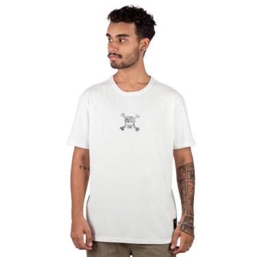 Imagem de Camiseta Oakley Back To Skull Branco-Masculino