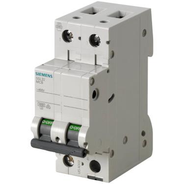 Imagem de Disjuntor C Bipolar 5SL3 - Siemens 32A 5SL3232-7MB