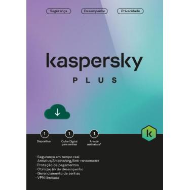 Imagem de Kaspersky Antivírus Plus, 1 dispositivo, 1 ano