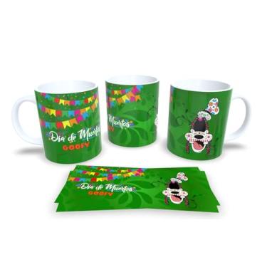 Imagem de Canecas de Porcelana Branca Personalizadas Dia dos Mortos (Mod.16)