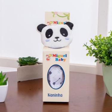 Imagem de Naninha Pelúcia com Prendedor de Chupeta para Seu Bebe - Nena Enxovais