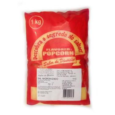 Imagem de Sal Micronizado Natural Popcorn - 1Kg - Flavored Popcorn, 1 kg