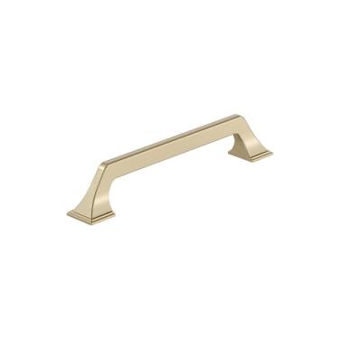 Imagem de Amerock BP36883BBZ | Excede 160 mm (6-5/16 polegadas) Centro-a-Centro Golden Champagne Puxador Armário | Ferragens de armário de cozinha | Ferragens para móveis | Puxador de gaveta
