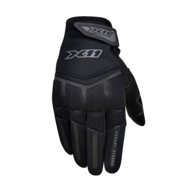 Imagem de Luva Moto Motociclista Proteção Frio Fit X Masculina Preta X11, GG