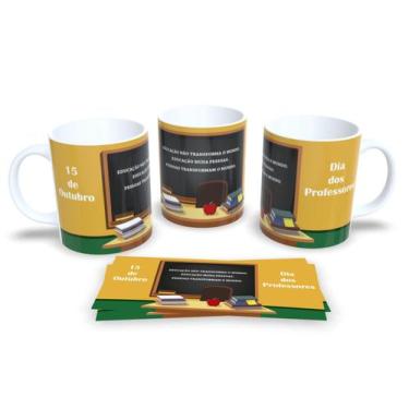 Imagem de Canecas Personalizadas dia dos Professores - Estampa Sublimada, Mod.5