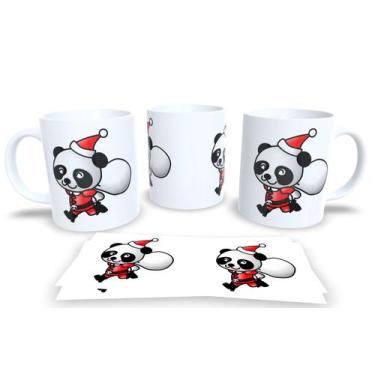 Imagem de Canecas de Porcelana Personalizadas Natal 3 - Estampa Sublimada, Mod.4