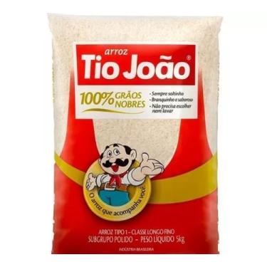 Imagem de Arroz Branco Tipo 1 Pacote Com 5kg Tio João