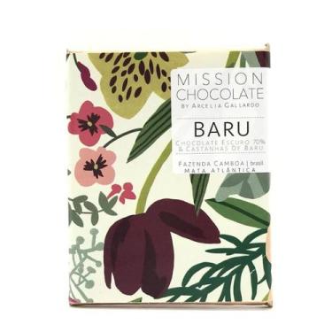 Imagem de Chocolate 70% com Castanhas de Baru Mission Chocolate 60g