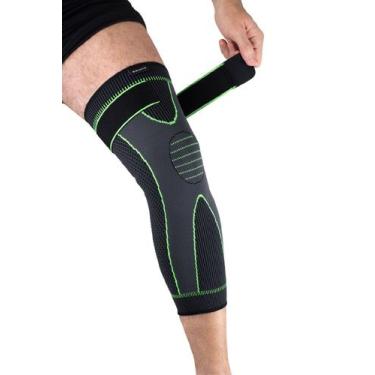 Imagem de Joelheira De Compressão LongBrace Alasca Esportiva Corrida Musculação,