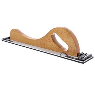 Imagem de TCP Global Lixadeira Longboard com cabo de madeira para lixa PSA 40,5 cm x 6,8 cm ou rolos contínuos de papel adesivo PSA