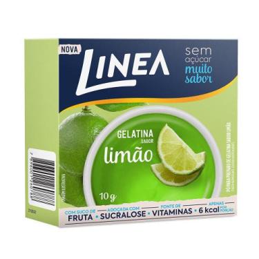 Imagem de Gelatina Sem Açúcar De Limão Linea 10g