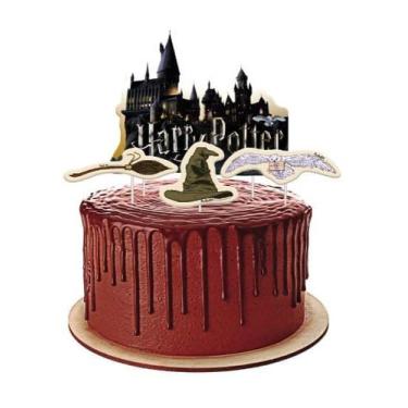 Imagem de Topper Para Bolo - Harry Potter - Festcolor, UNICA, U