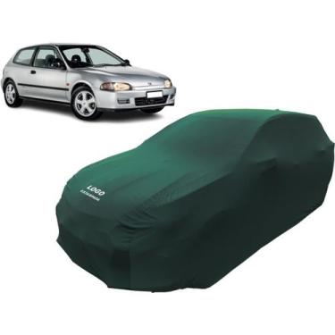 Imagem de Capa Automotiva Para Proteção Honda Civic Hatch - Mz, Verde
