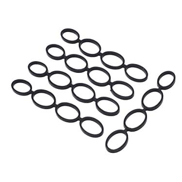 Imagem de Training Bands, 5Pcs Band for Guitar Bass Banjo Piano Finger Speed Hand Strengthener Guitar Bass Accessories