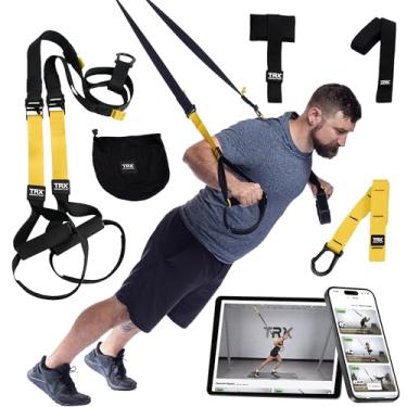 Imagem de TRX Sistema de treinamento de suspensão multifuncional para musculação, cardio, treinam...