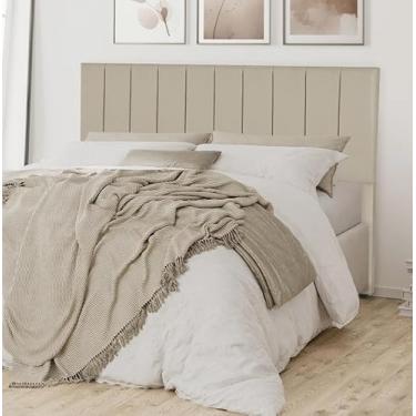 Imagem de Cabeceira de Cama box com pé (King 1,95) - Vários Modelos e Cores (Palha, Ibiza)