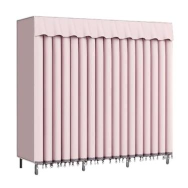 Imagem de Guarda-roupa Armário portátil para pendurar roupas, armário temporário para sala de estar, lindo armário de armazenamento para quarto armário