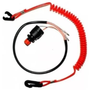 Imagem de Botão Corta Corrente. Motor De Popa Yamaha 25 Hp Vm - A.R Variedades M