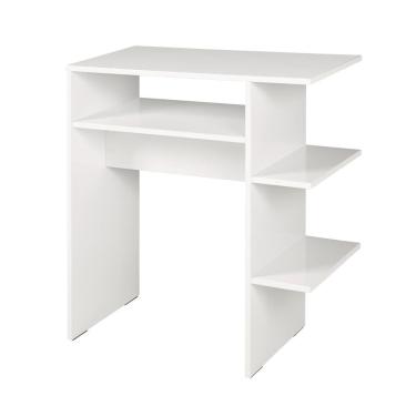 Imagem de Mesa Escrivaninha Suporte Branca 710x765x300mm