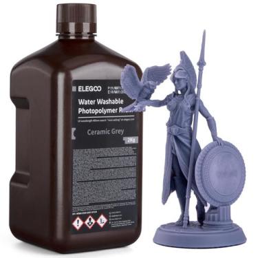 Imagem de Resina Lavável para Impressora 3D ELEGOO - Compatível com Marte, Satur