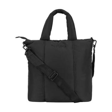 Imagem de PUMA Bolsa feminina acolchoada, Preto, One Size, Bolsa acolchoada