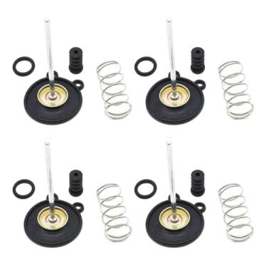 Imagem de Kit de reparo de reconstrução de carburador diafragma de bomba aceleradora para honda CB900C CB750L CB750 CB750C CB 750 CB900 CB900F (4 peças)