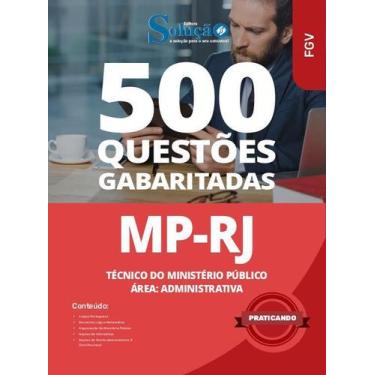 Imagem de Caderno de Questões MP-RJ - Técnico do Ministério Público - Área: Admi
