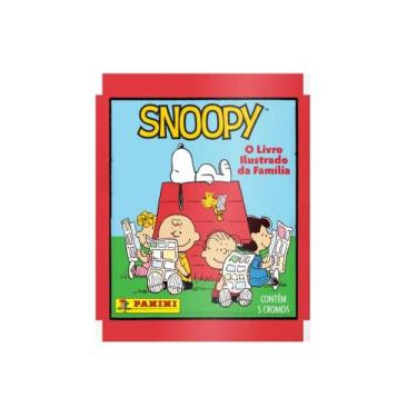 Imagem de 100 Figurinhas Snoopy 2024, Panini = 20 Envelopes