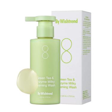 Imagem de Lavagem facial by wishtrend Sabonete Espumante Enzimático e Chá Verde da wishtrend 140 ml