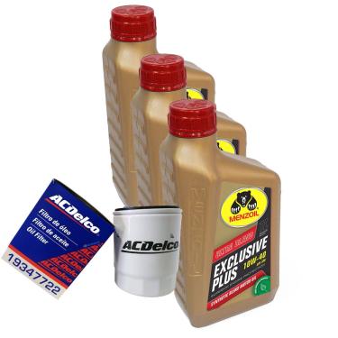 Imagem de Kit Troca Oleo De Motor 10w40 Filtro Fire Kit Nova Palio /siena /fiorino /strada /uno