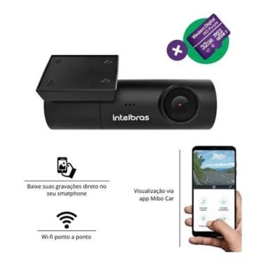 Imagem de Câmera Veicular Intelbras Dc3102 Full Hd C/ Micro Sd 32gb