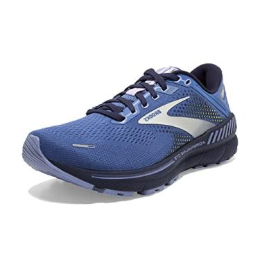 Imagem de Brooks Adrenaline GTS 22 feminino, Azul/Roxo/Vida Noturna, 6