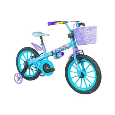 Imagem de Bicicleta Infantil Aro 16" Frozen 02 Disney Nathor - 101250160011