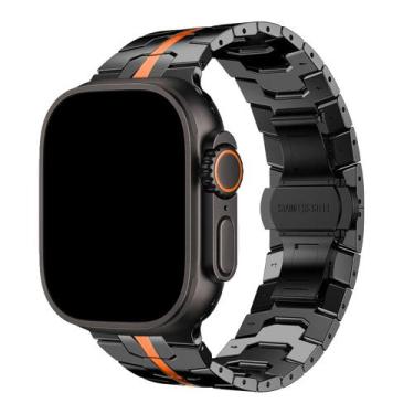 Imagem de Pulseira Elos Aço Belt Compatível com Apple Watch - Baú do Viking, Pre