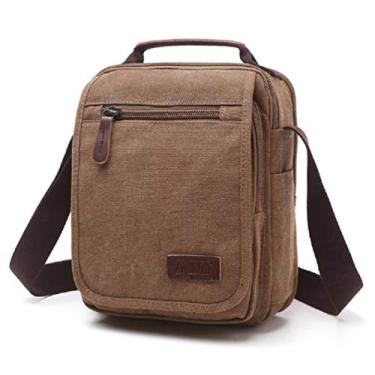 Imagem de Bolsa de ombro pequena bolsa de viagem casual simples bolsa tiracolo feminina masculina, Upgrade Coffee, Small