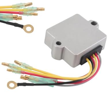Imagem de YINNCKE Regulador de tensão retificador serve para Mercury Marine motor de popa 6 fios 40 50 55 60 75 90 100 115 125 135 150 175 200 250 275 HP Repl.# 815279T 883072 883072 2T 854 514 856748 817411