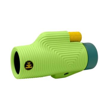 Imagem de Nocs Provisions Tubo de zoom, monóculo 8 x 32, telescópio de ampliação de 8x, prisma Bak4, amplo campo de visão para observação de pássaros, mochila e visualização da vida selvagem - verde-limão