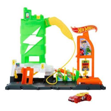 Imagem de Pista Hot Wheels City Posto De Combustível Super Recarga