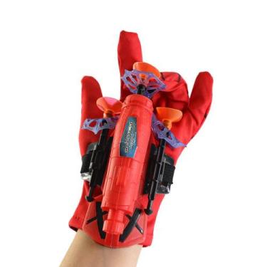 Imagem de Luva Lança Teia Brinquedo Infantil Homem Aranha com Dardos - Toys&Toys