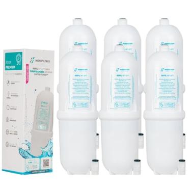 Imagem de 6 Refil Filtro Para Purificador Agua Compatível By Everest
