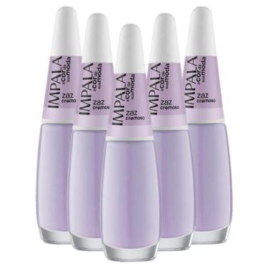Imagem de Kit 5 Esmaltes Coleção A Cor da Sua Moda Cor Zaz Impala