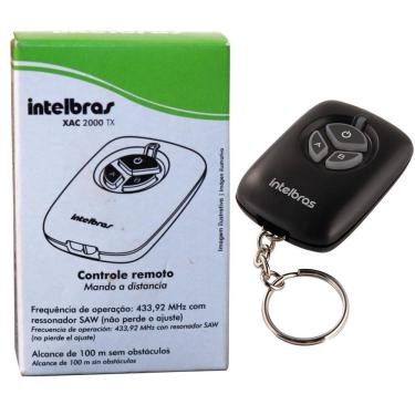 Imagem de Controle Remoto P/Alarme Motor Portão Xac 2000 Tx Intelbras