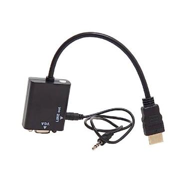 Imagem de CABO ADAPT. F/HDMI M 15CM C/AUDIO + CABO P2