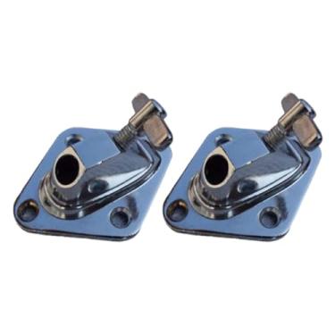 Imagem de predolo 2x Suportes para pernas de tambor de surdo, suportes para placas de suporte, grampos, peças de reparo de hardware, para percussão e bases