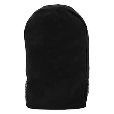 Imagem de Mochila de armazenamento de metais Backpack leve à prova d'água Capacidade de grande capacidade com bolsos laterais para camping para caminhada Tesouro Material de nylon de caça