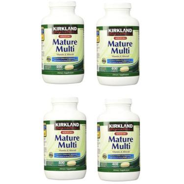 Imagem de Comprimidos de vitaminas Kirkland Signature Mature Adult 400 comprimid