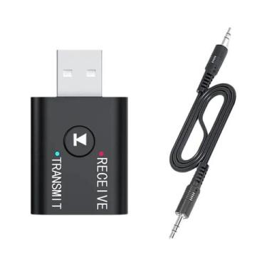 Imagem de Transmissor E Receptor De Áudio Bluetooth 2 Em 1 Com Microfone HD Adap