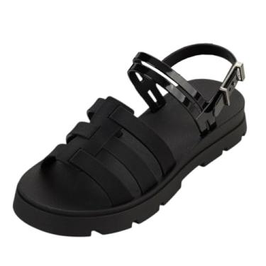 Imagem de Sandália Feminina Moderna Flatform Dia a Dia Club Zaxy