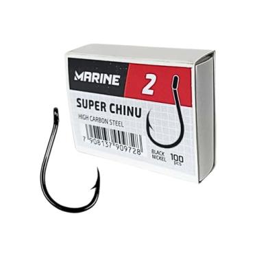 Imagem de Marine Sports, Anzol Marine Super Chinu Blacknickel Nº2 Caixa 100un Aço Carbono