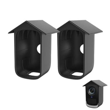 Imagem de Capas de silicone para Eufy Security eufyCam 3C Skin (pacote com 2), capa protetora para eufyCam 3C, fácil de instalar, proteção contra chuva